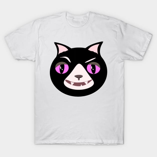 mad cat T-Shirt by hgrasel